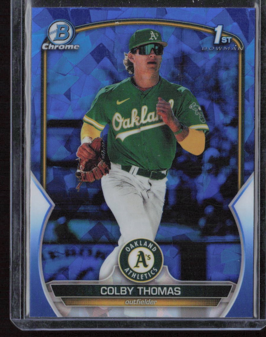 2023 Bowman Sapphire Edition Colby Thomas
