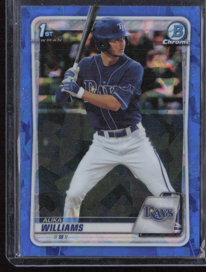 2020 Bowman Draft Sapphire Edition Alika Williams