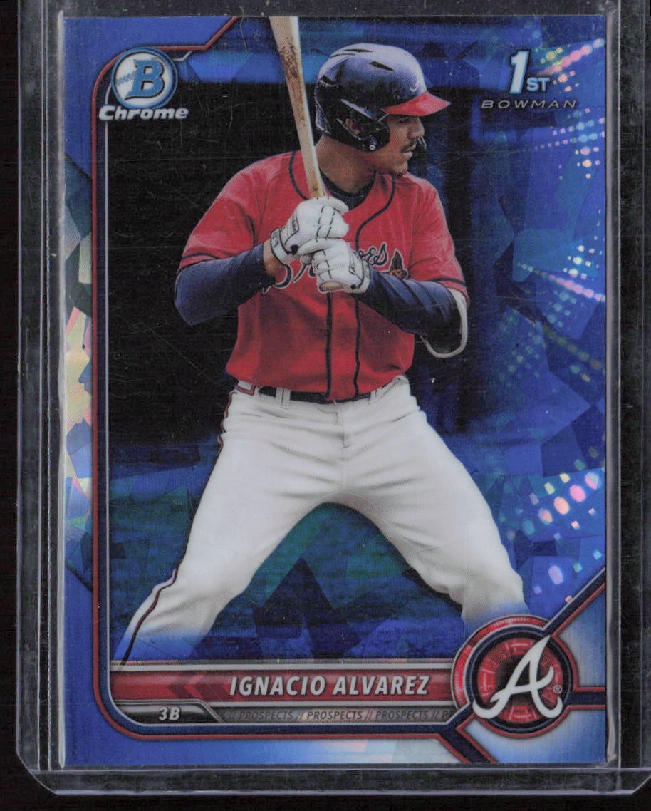 2022 Bowman Draft Sapphire Edition Ignacio Alvarez