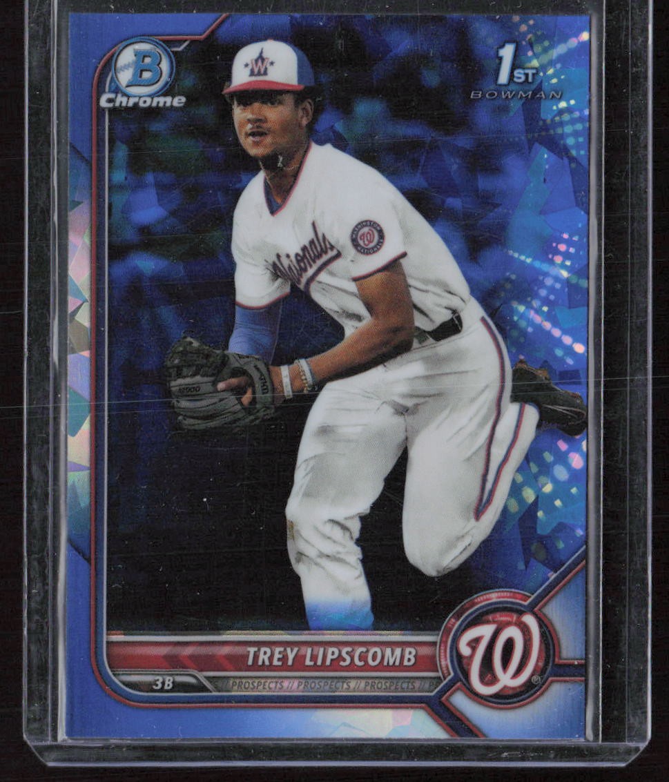 2022 Bowman Draft Sapphire Edition Trey Lipscomb