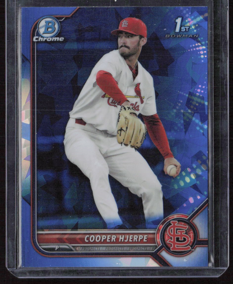 2022 Bowman Draft Sapphire Edition Cooper Hjerpe