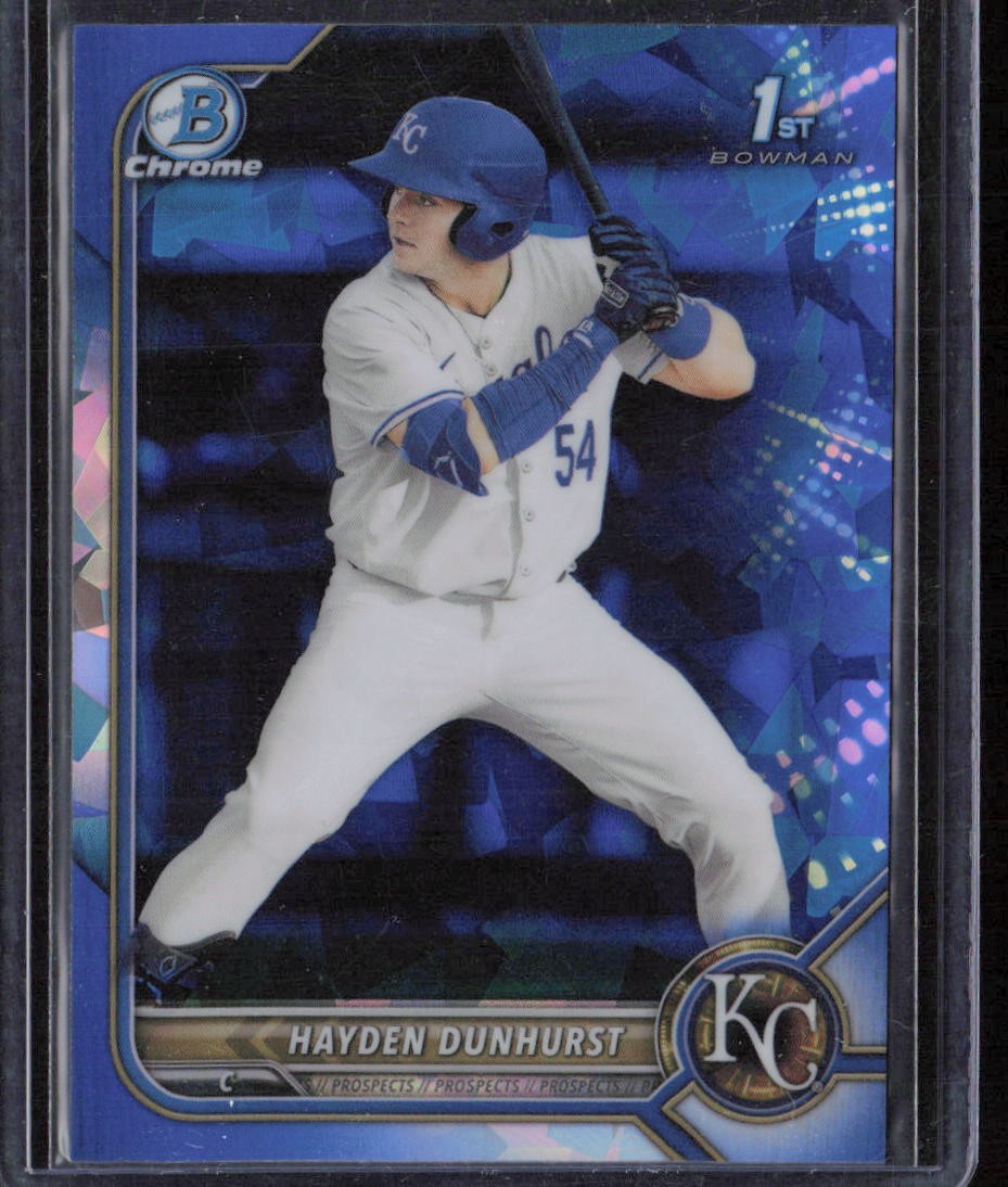2022 Bowman Draft Sapphire Edition Hayden Dunhurst