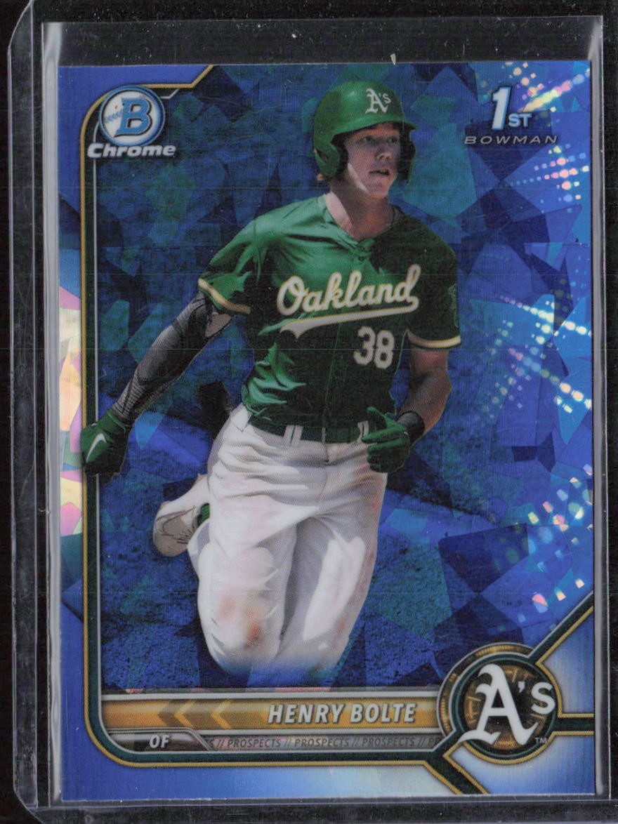 2022 Bowman Draft Sapphire Edition Henry Bolte