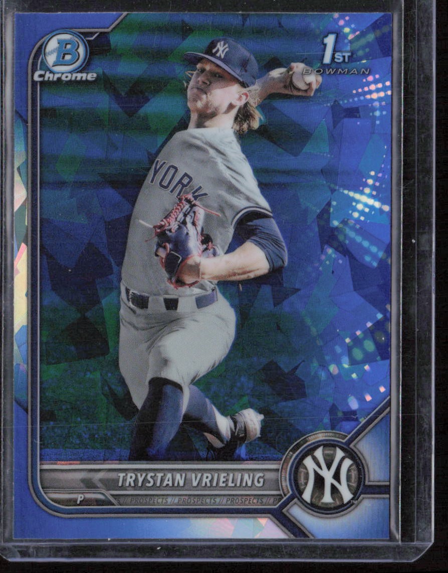 2022 Bowman Draft Sapphire Edition Trystan Vrieling
