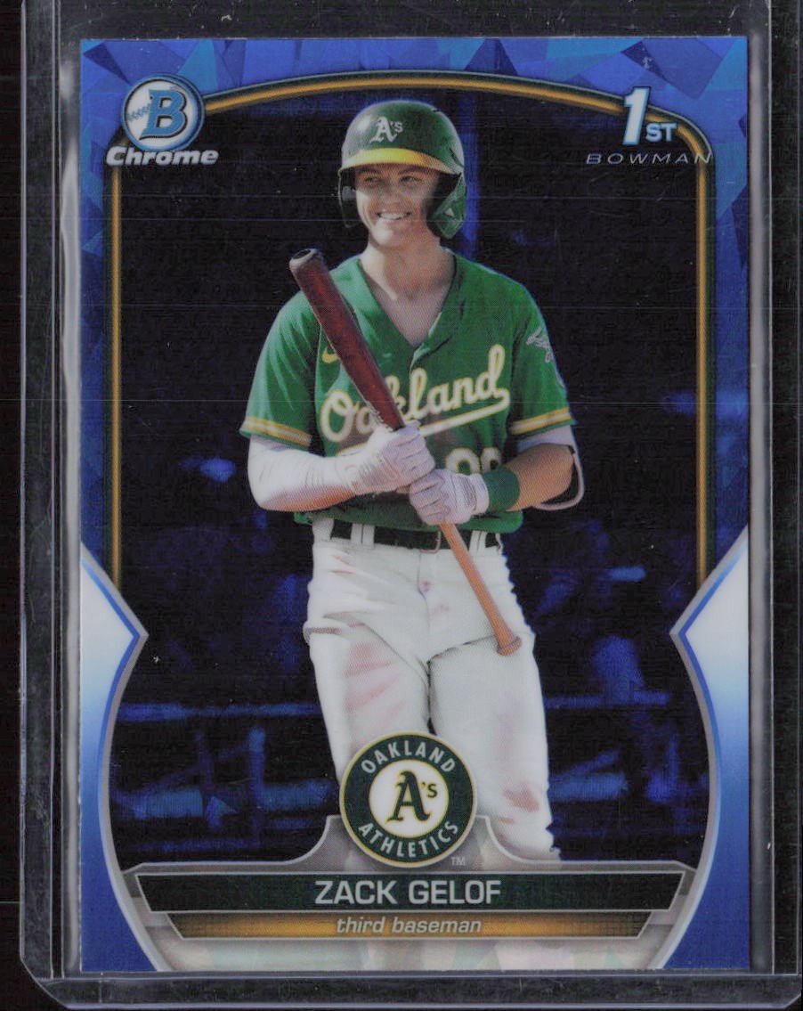 2023 Bowman Sapphire Edition Zack Gelof