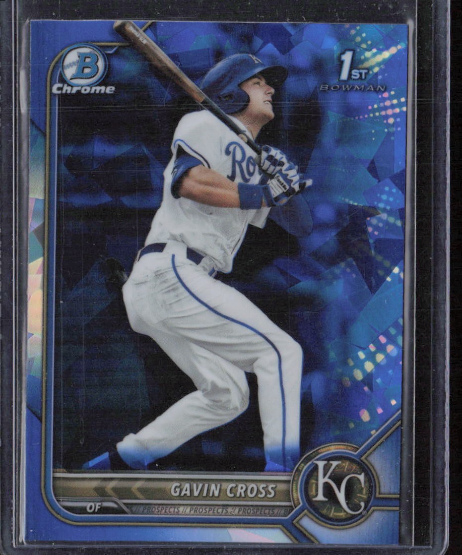 2022 Bowman Draft Sapphire Edition Gavin Cross