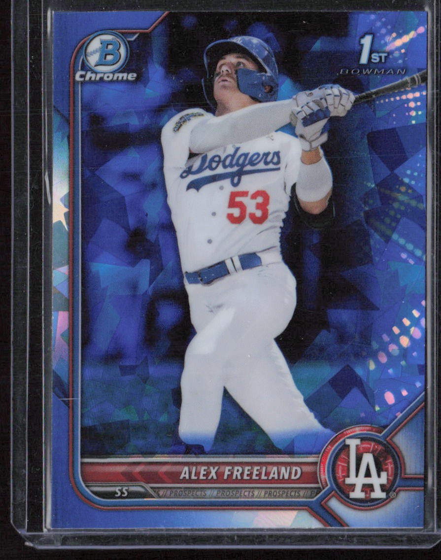 2022 Bowman Draft Sapphire Edition Alex Freeland