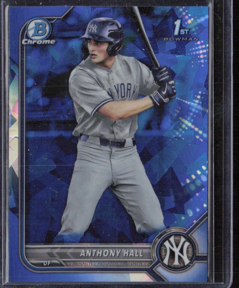2022 Bowman Draft Sapphire Edition Anthony Hall