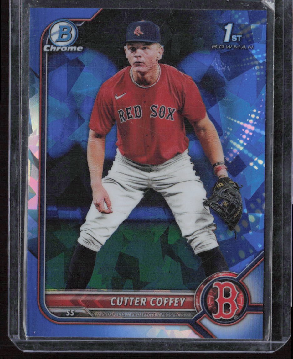 2022 Bowman Draft Sapphire Edition Cutter Coffey