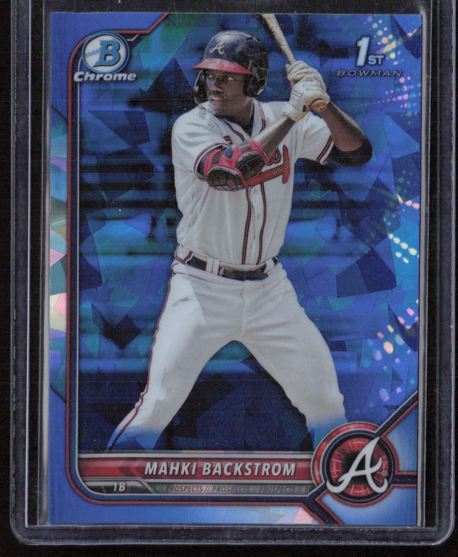 2022 Bowman Sapphire Edition Mahki Backstrom