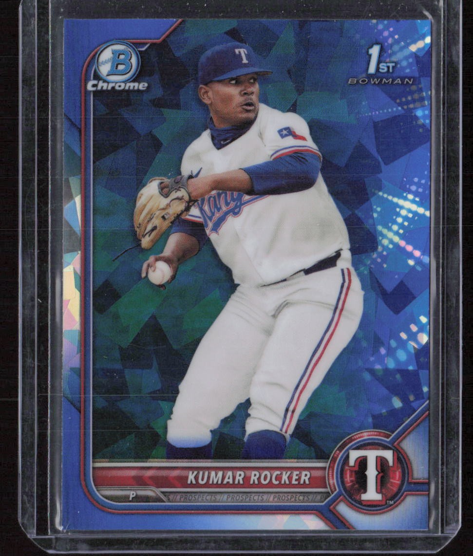 2022 Bowman Draft Sapphire Edition Kumar Rocker