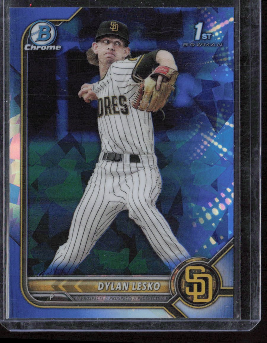 2022 Bowman Draft Sapphire Edition Dylan Lesko