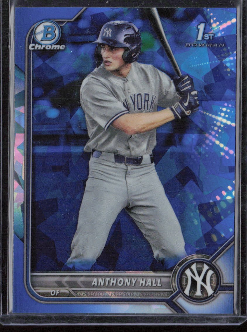 2022 Bowman Draft Sapphire Edition Anthony Hall