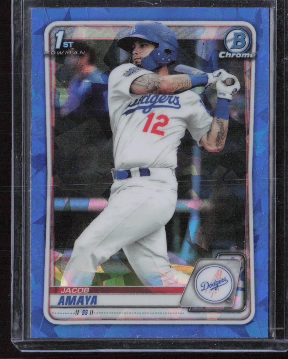 2020 Bowman Sapphire Jacob Amaya