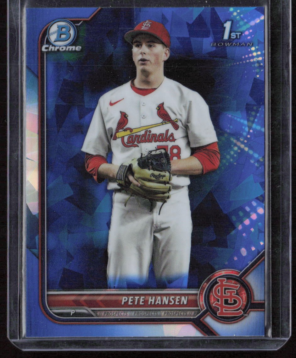 2022 Bowman Draft Sapphire Edition Pete Hansen