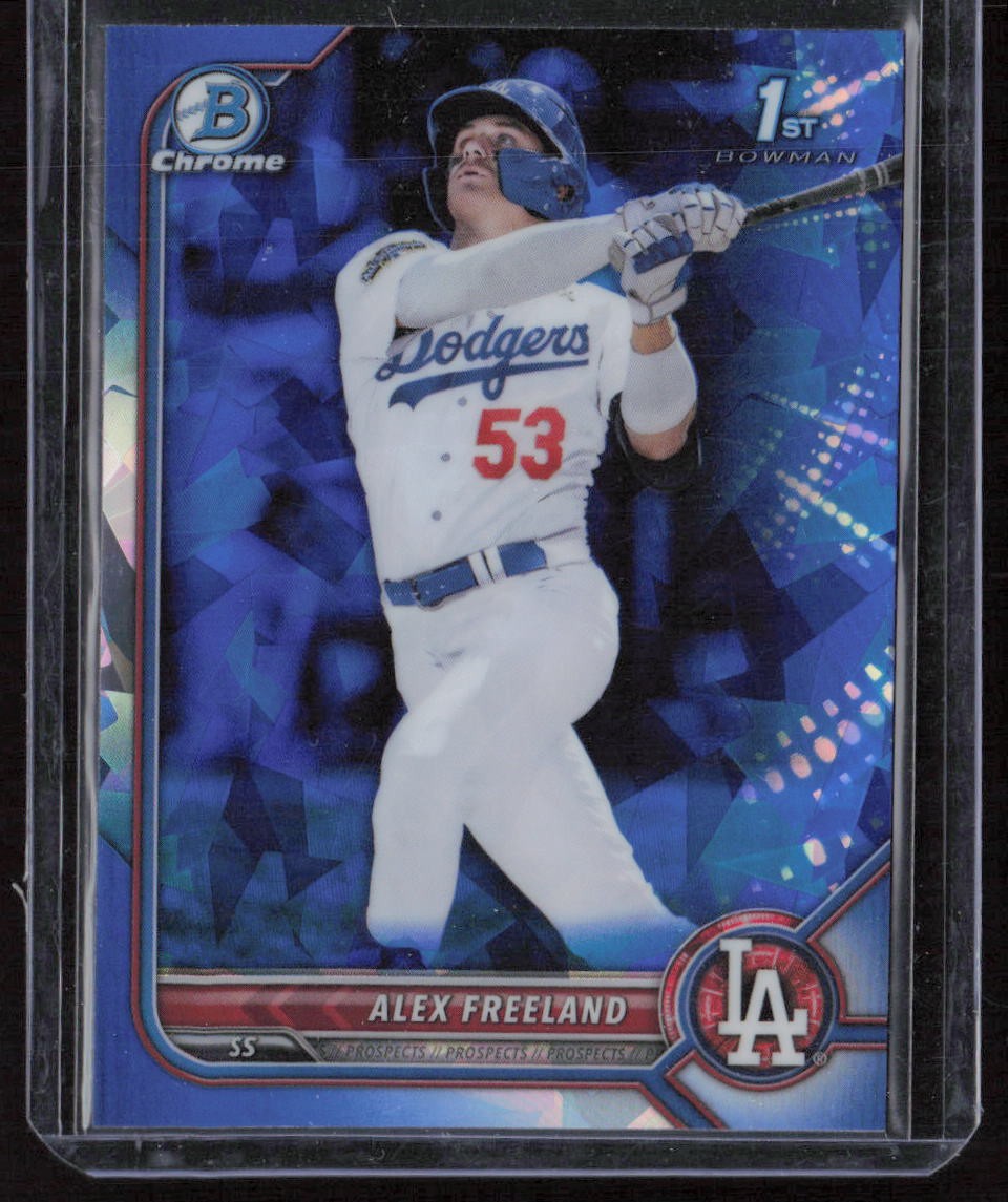 2022 Bowman Draft Sapphire Edition Alex Freeland