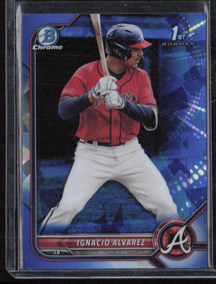 2022 Bowman Draft Sapphire Edition Ignacio Alvarez