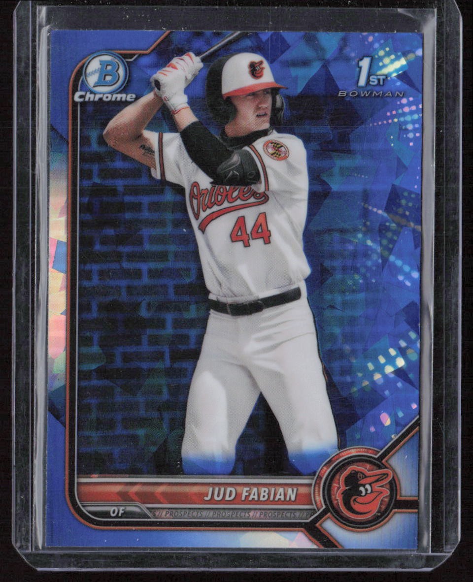 2022 Bowman Draft Sapphire Edition Jud Fabian