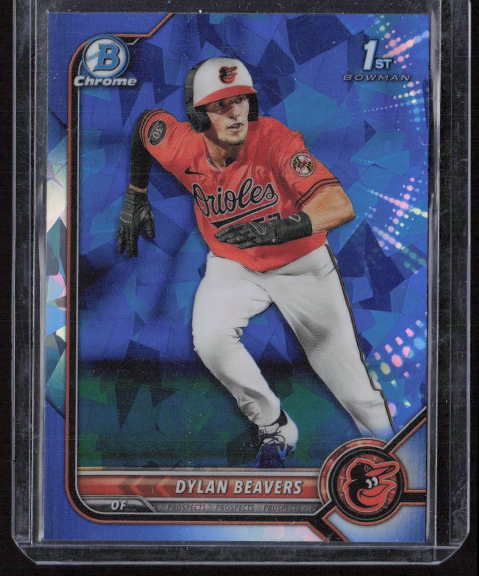 2022 Bowman Draft Sapphire Edition Dylan Beavers