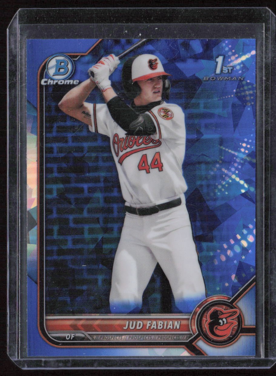 2022 Bowman Draft Sapphire Edition Jud Fabian