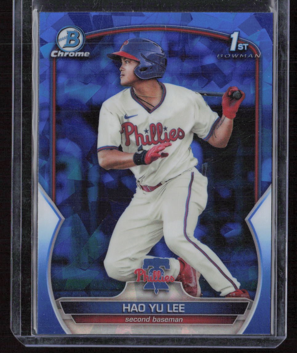 2023 Bowman Sapphire Edition Hao Yu Lee