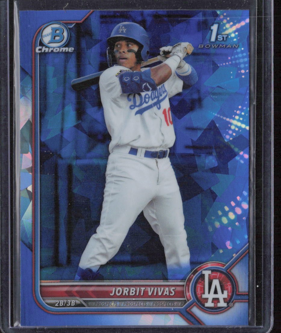 2022 Bowman Sapphire Edition Jorbit Vivas