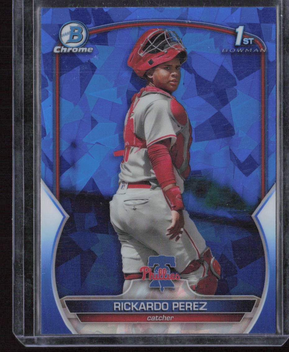 2023 Bowman Sapphire Edition Rickardo Perez