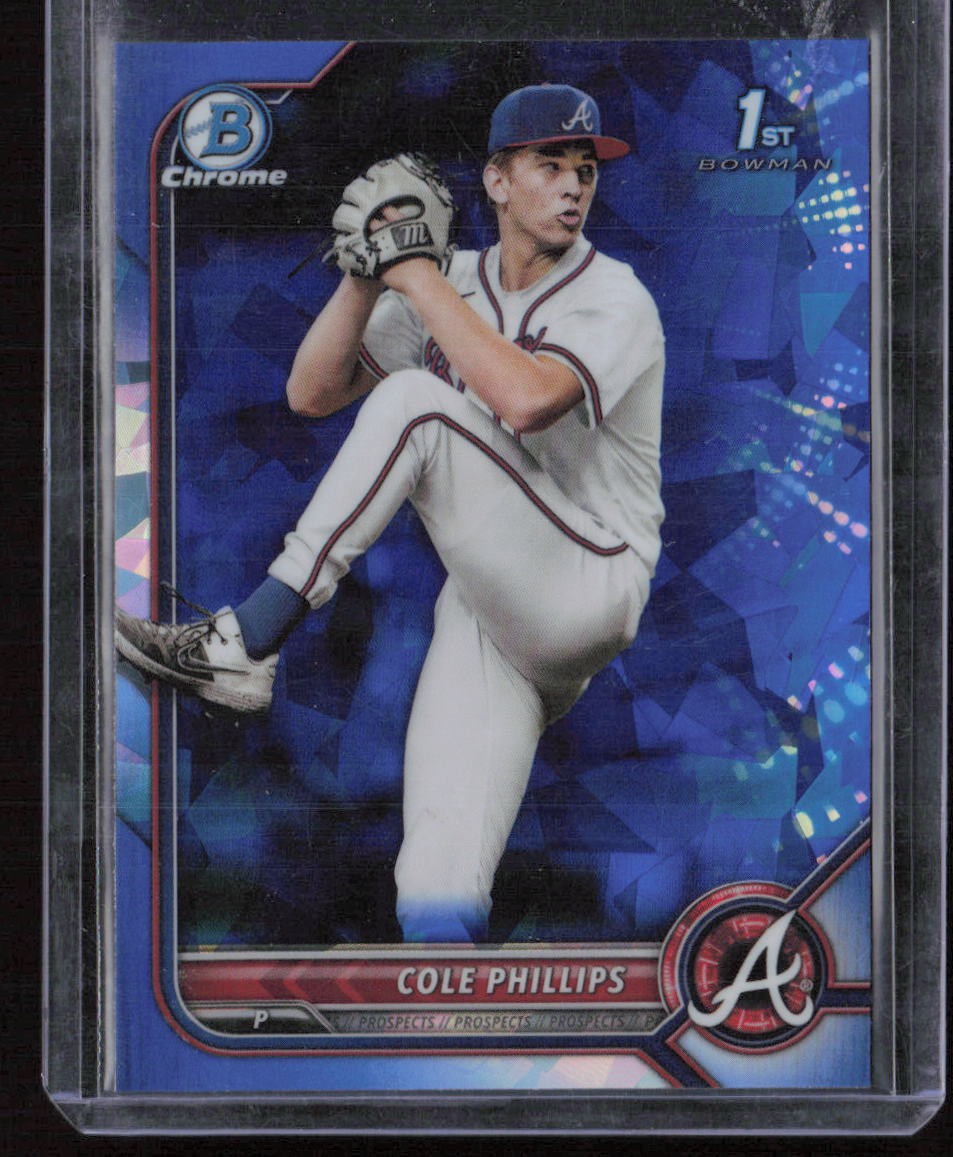 2022 Bowman Draft Sapphire Edition Cole Phillips