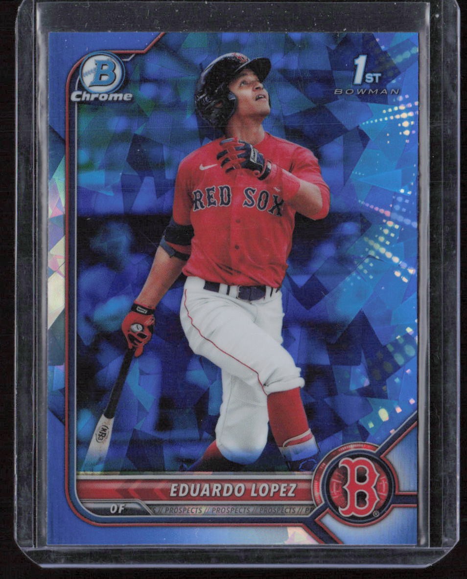 2022 Bowman Sapphire Edition Eduardo Lopez