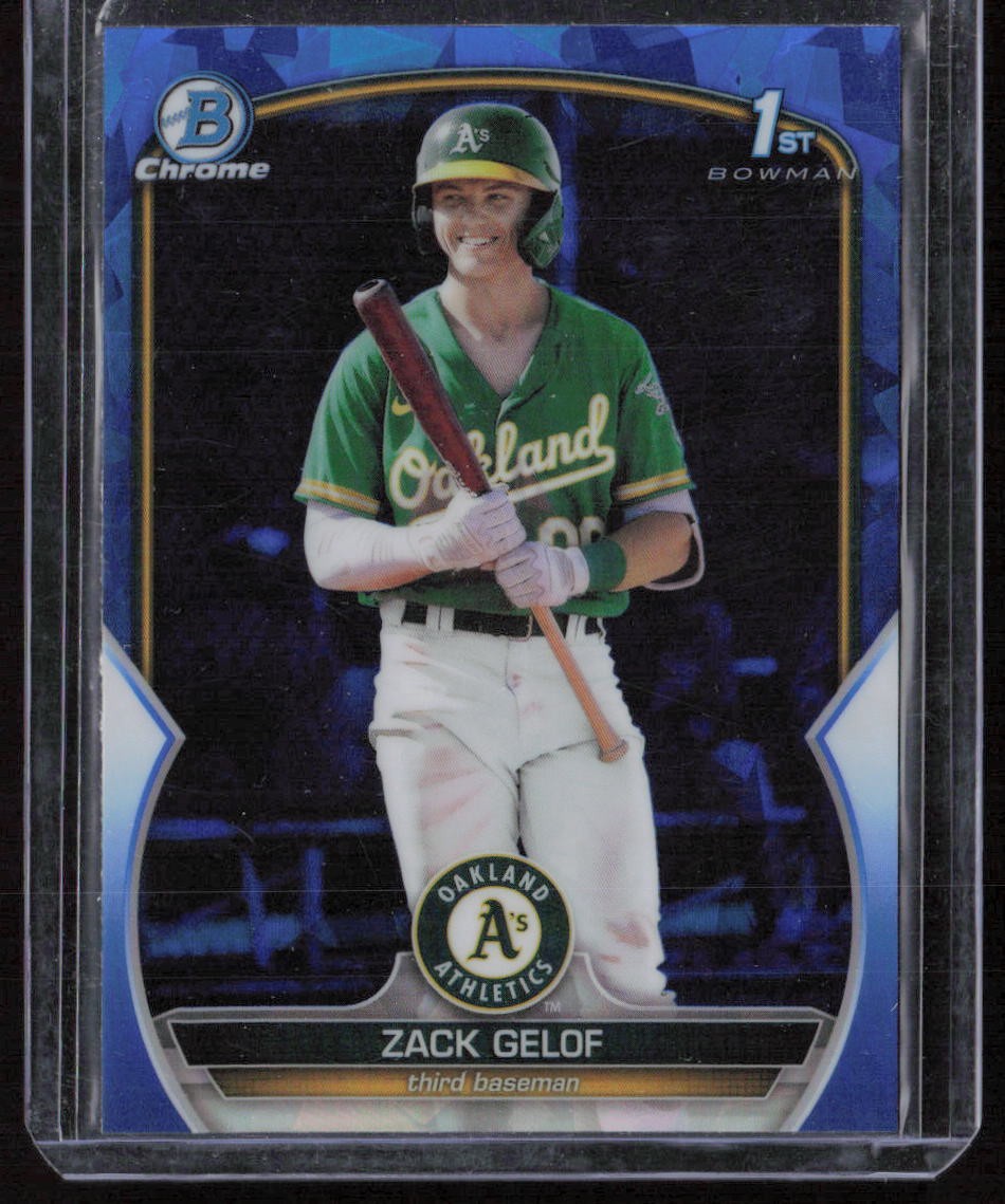 2023 Bowman Sapphire Edition Zack Gelof