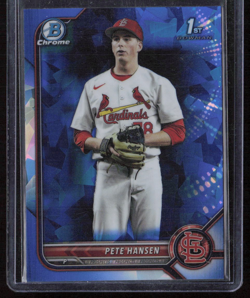 2022 Bowman Draft Sapphire Edition Pete Hansen