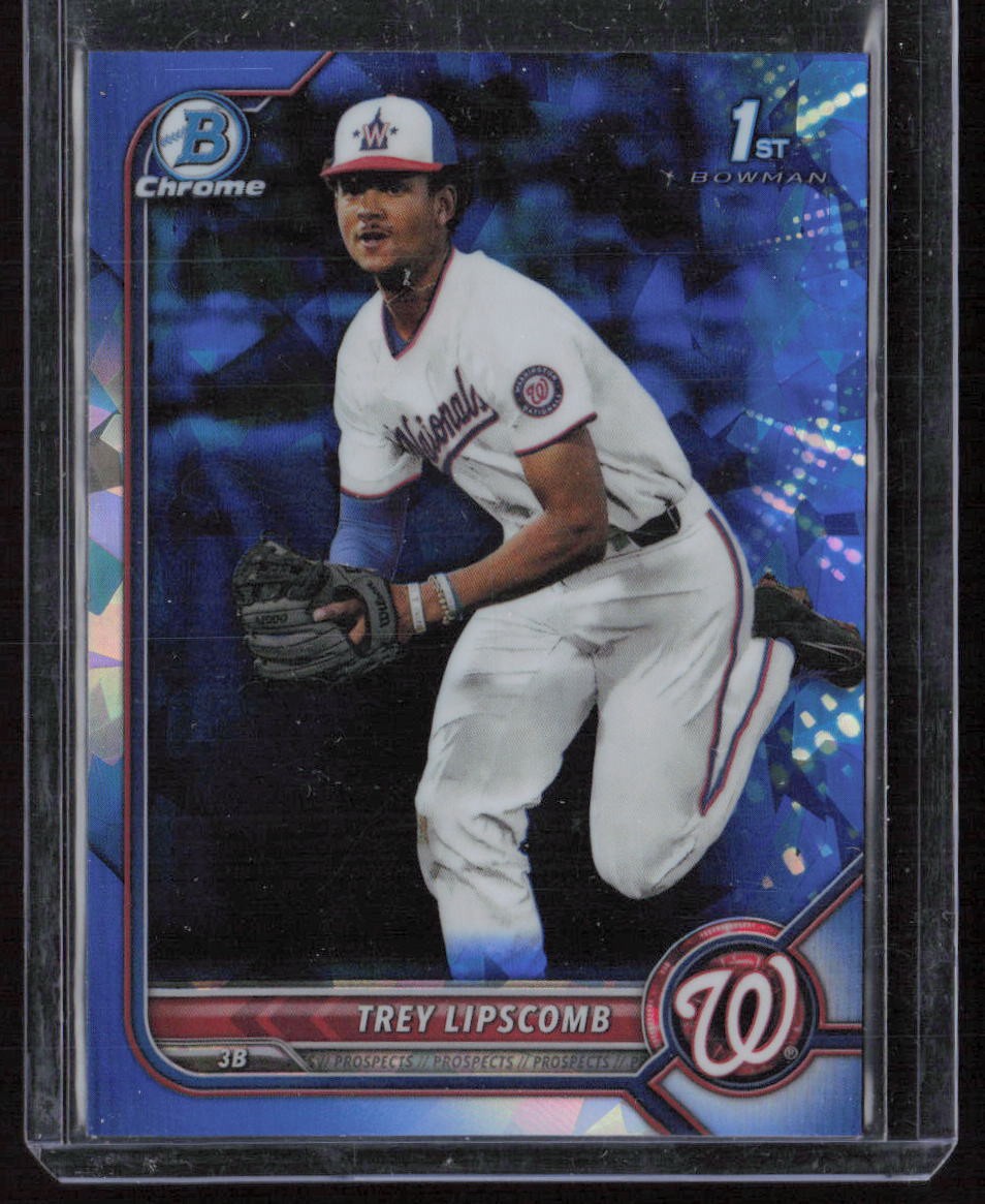 2022 Bowman Draft Sapphire Edition Trey Lipscomb
