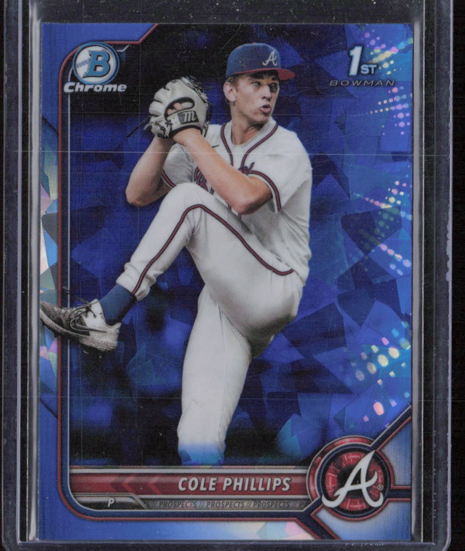 2022 Bowman Draft Sapphire Edition Cole Phillips