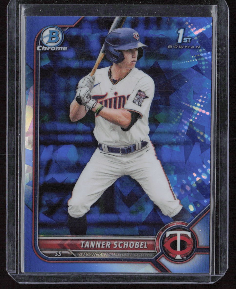 2022 Bowman Draft Sapphire Edition Tanner Schobel