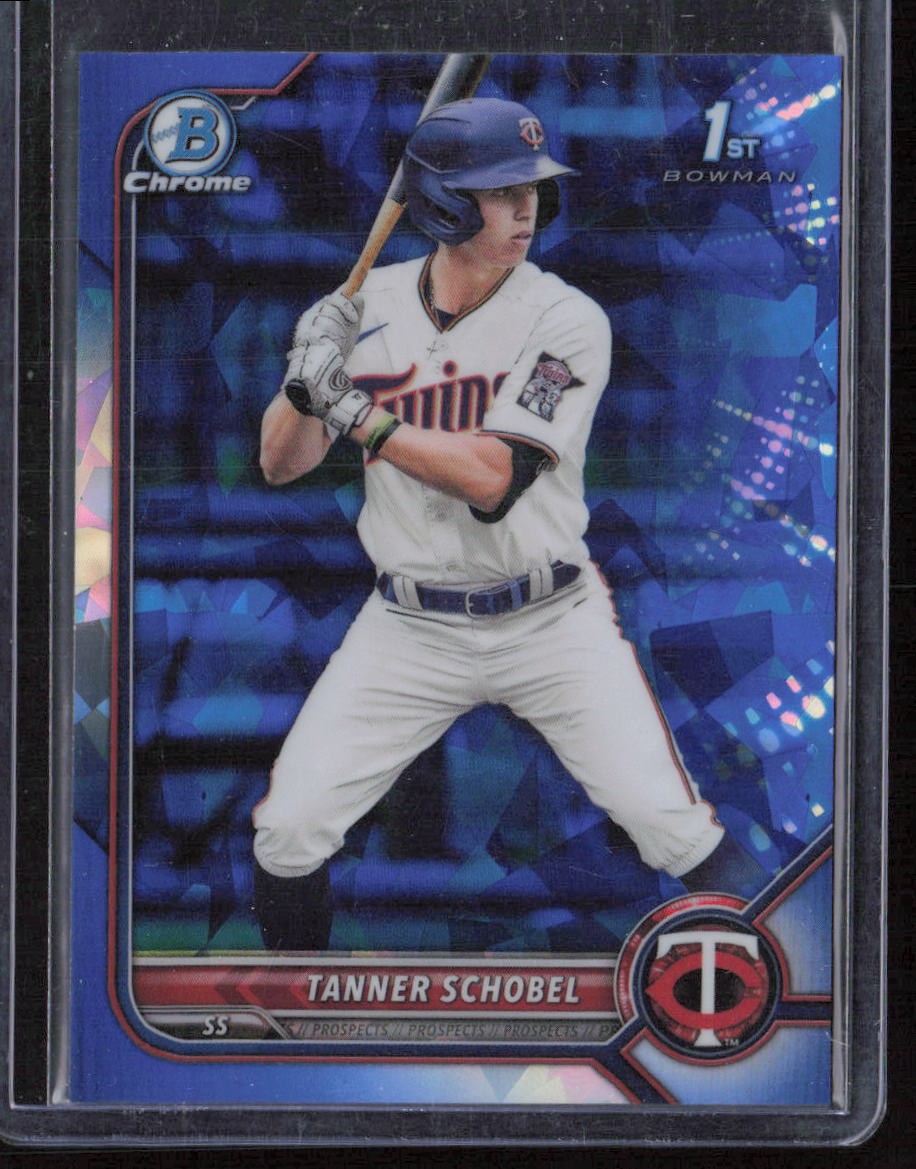 2022 Bowman Draft Sapphire Edition Tanner Schobel