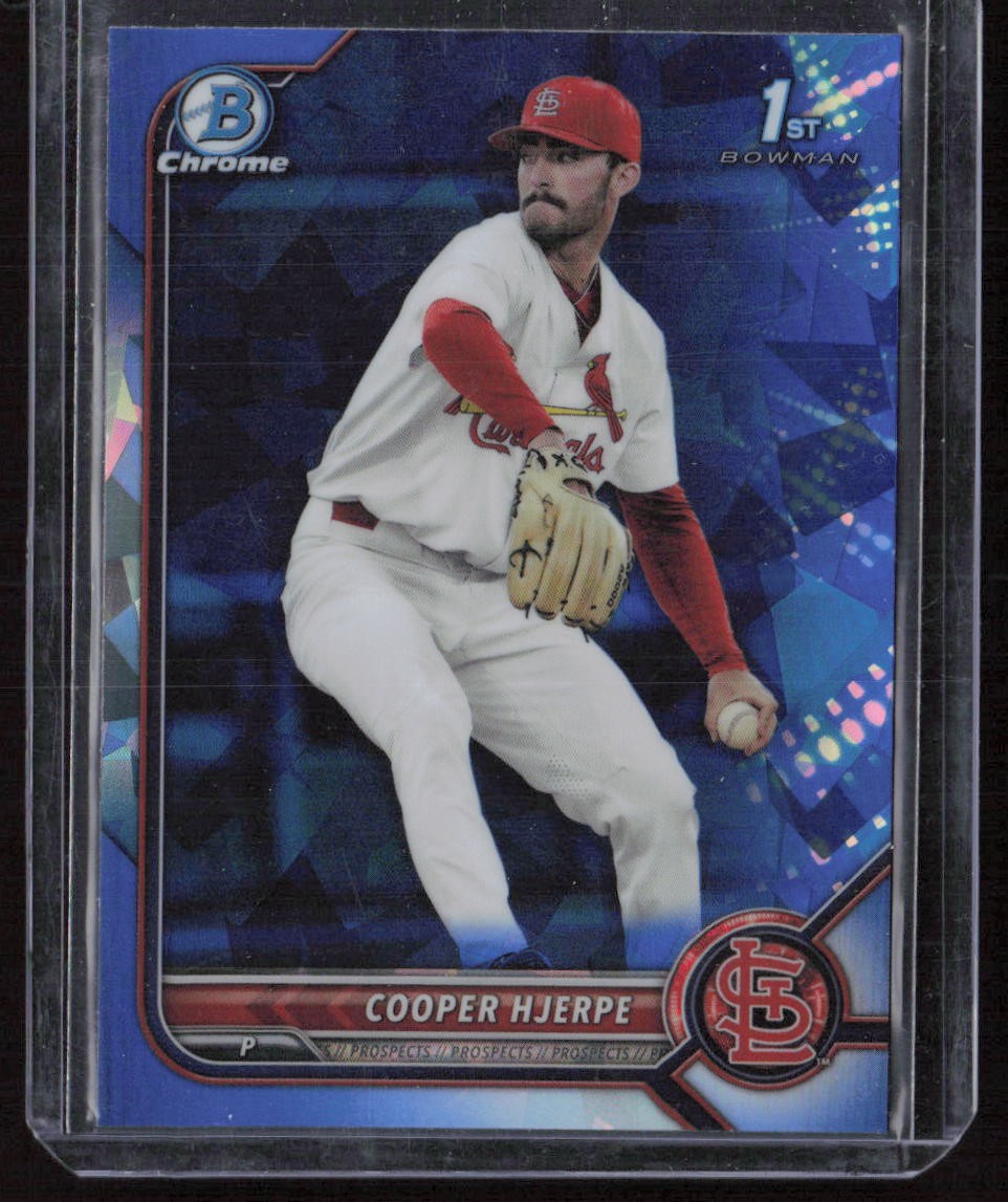 2022 Bowman Draft Sapphire Edition Cooper Hjerpe