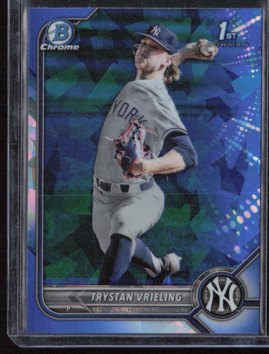 2022 Bowman Draft Sapphire Edition Trystan Vrieling