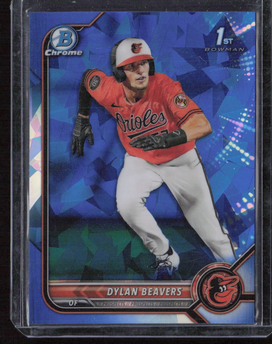 2022 Bowman Draft Sapphire Edition Dylan Beavers