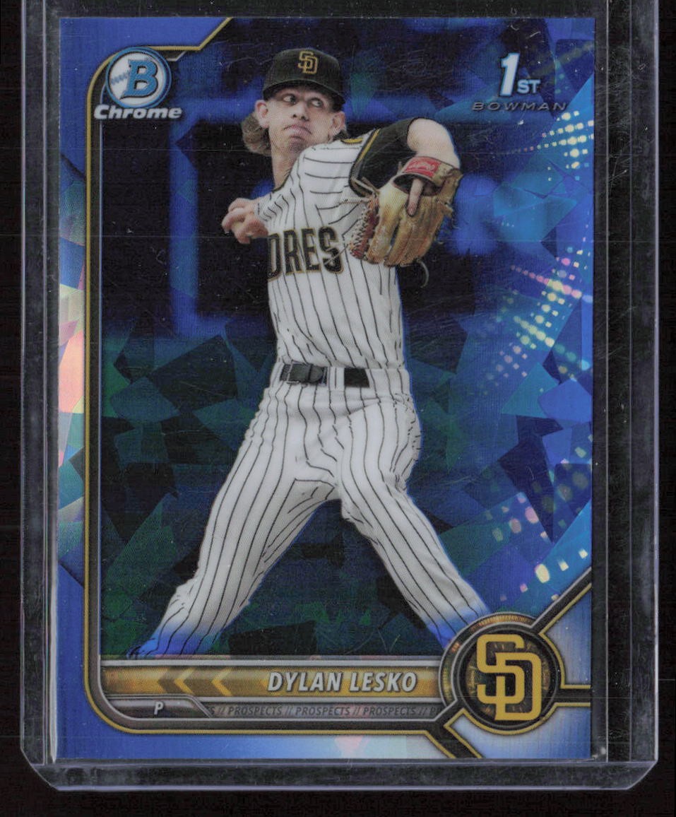 2022 Bowman Draft Sapphire Edition Dylan Lesko