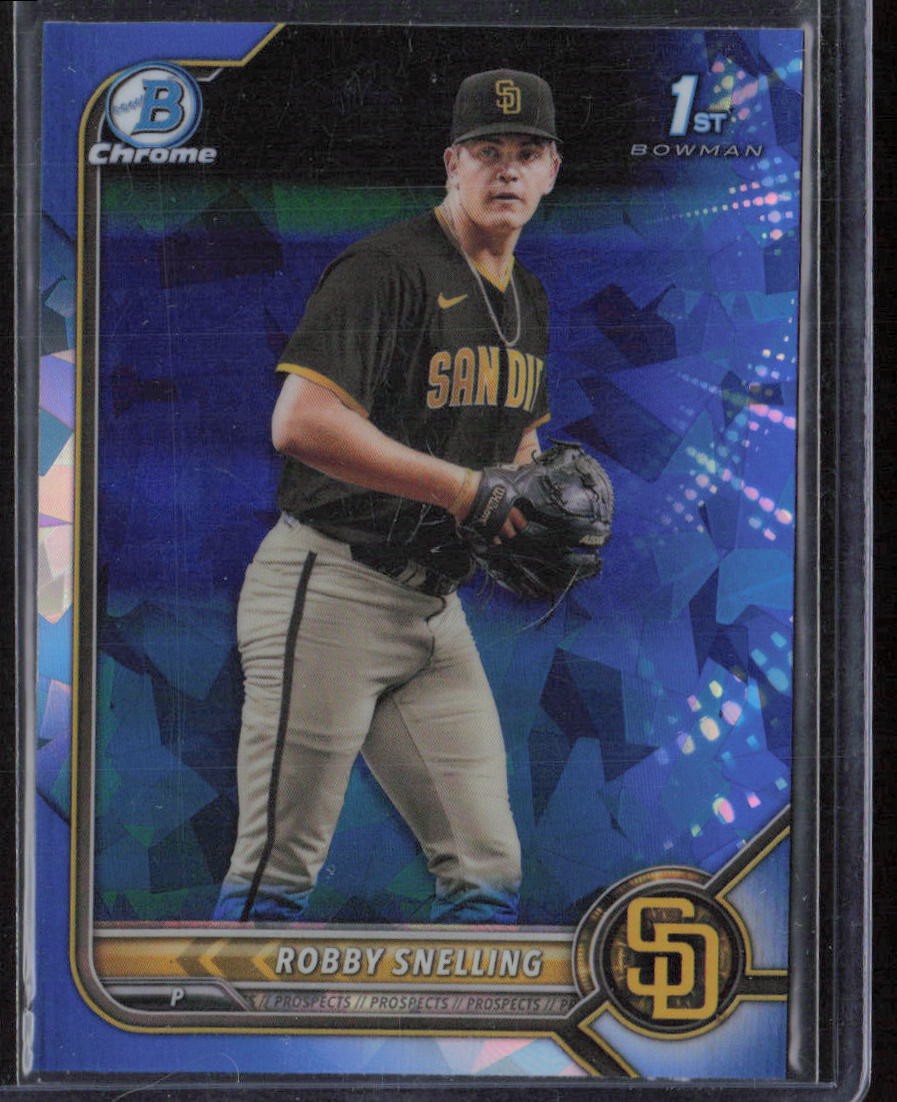 2022 Bowman Draft Sapphire Edition Robby Snelling