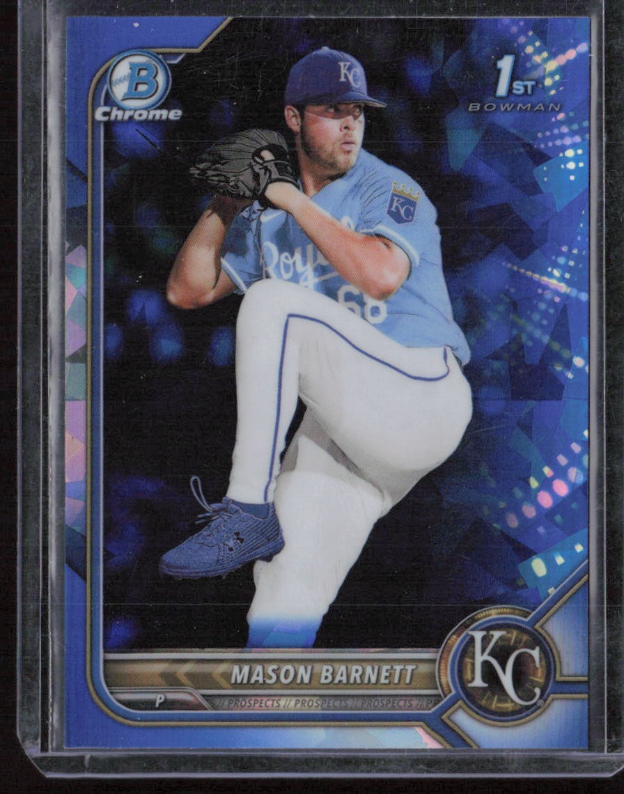 2022 Bowman Draft Sapphire Edition Mason Barnett