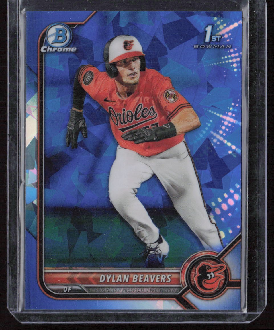 2022 Bowman Draft Sapphire Edition Dylan Beavers