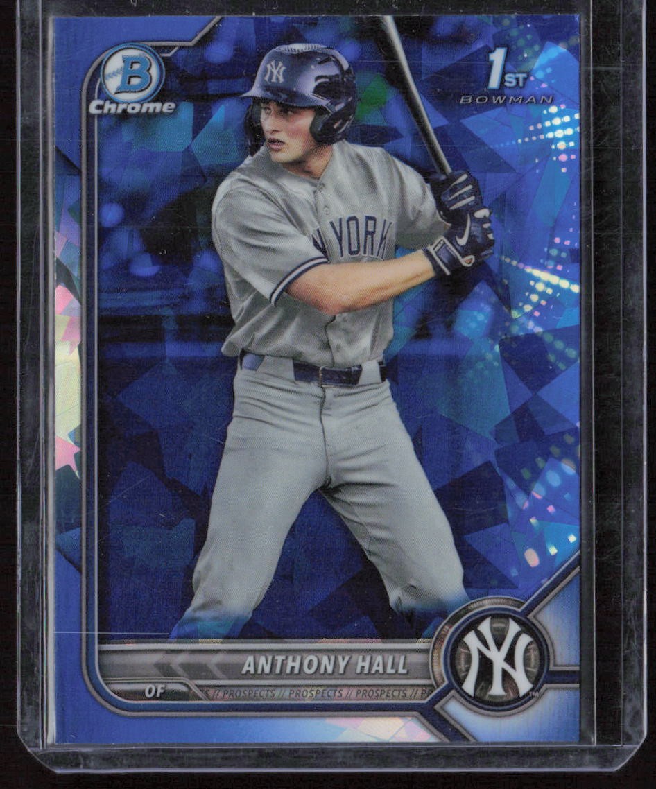 2022 Bowman Draft Sapphire Edition Anthony Hall