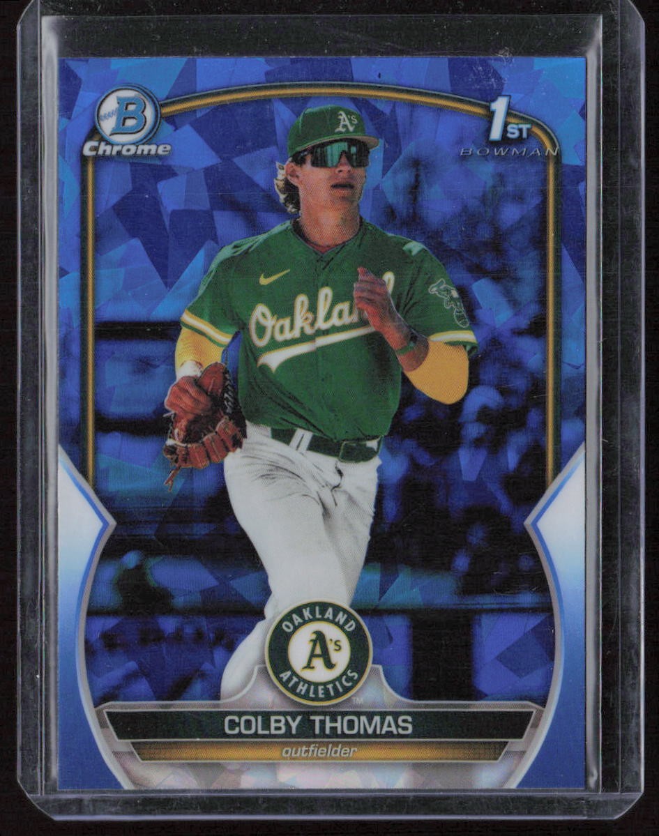 2023 Bowman Sapphire Edition Colby Thomas