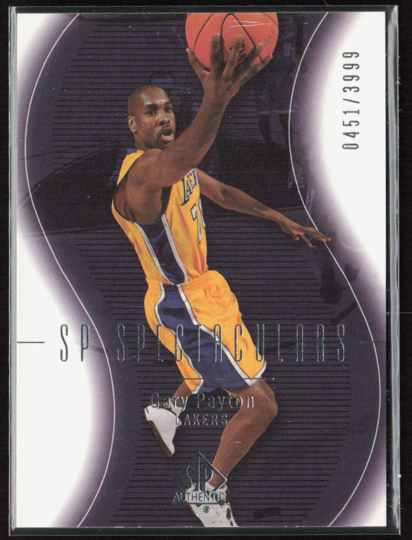 2003-04 SP Authentic Gary Payton #/3999