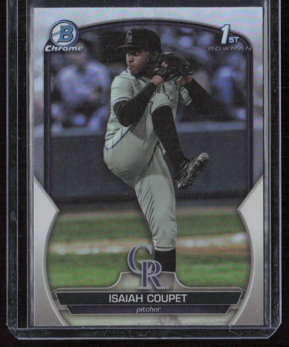 2023 Bowman Chrome #BDC-37 Isaiah Coupet Refractor