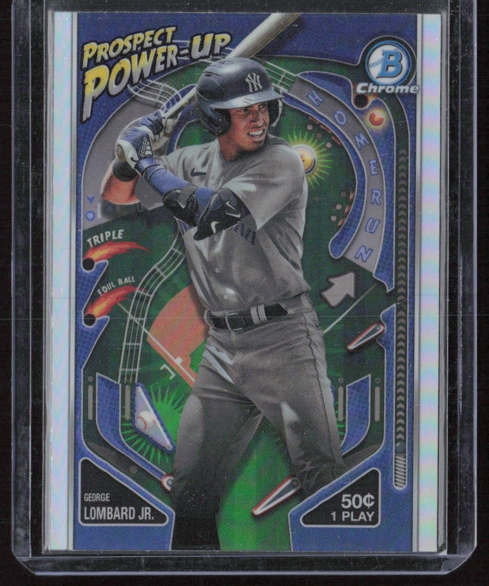 2024 Bowman Chrome Prospect Power-Up #PP-17 George Lombard Jr.