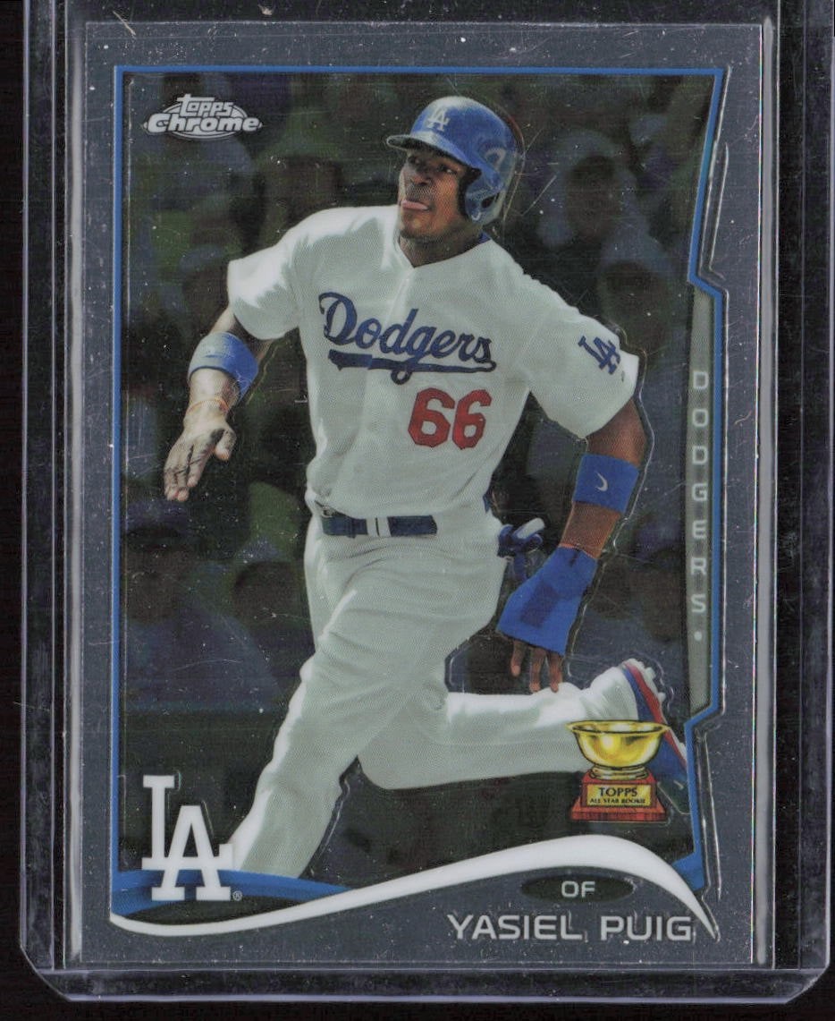 2013 Topps Chrome #90 Yasiel Puig Base