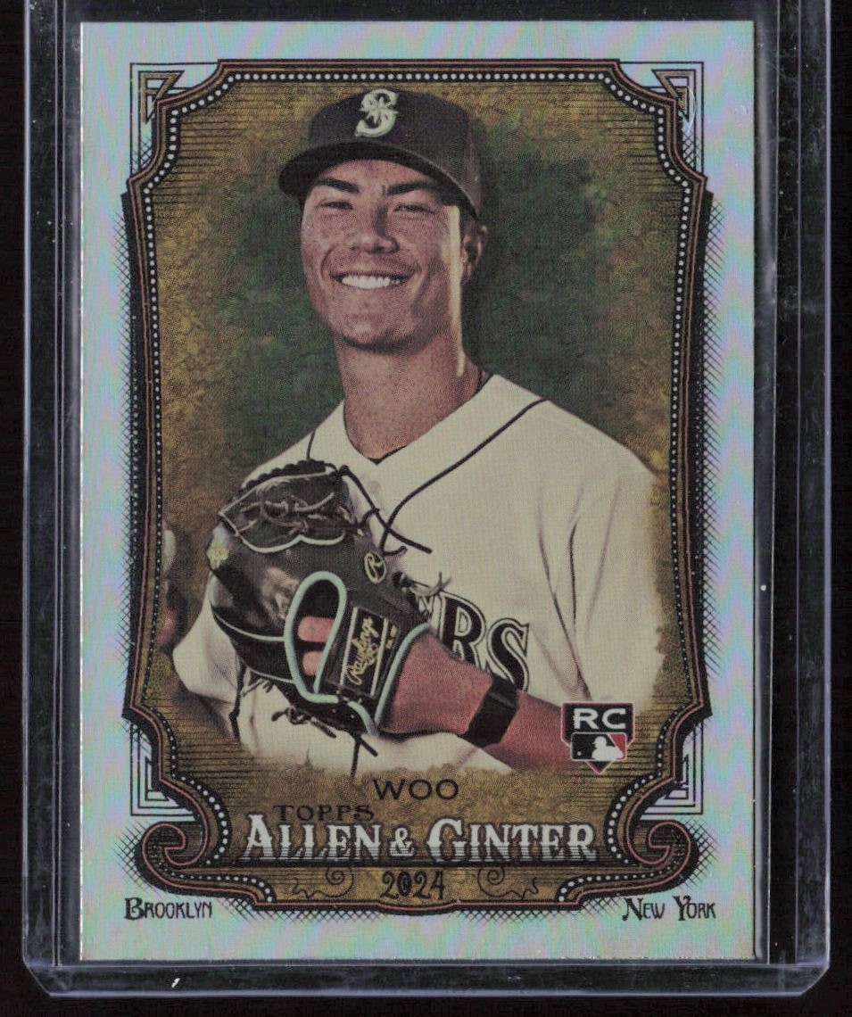 2024 Topps Allen & Ginter #78 Bryan Woo Silver Portrait