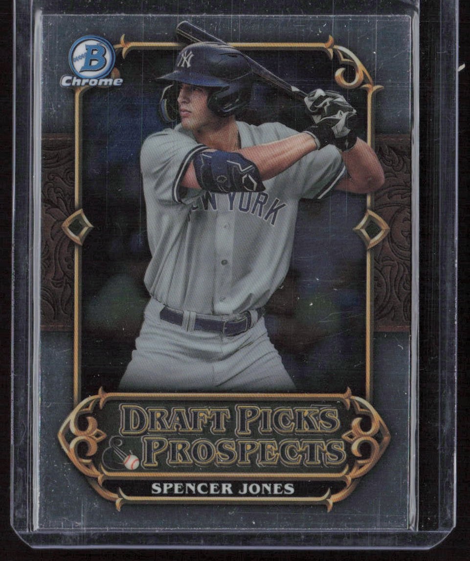 2023 Bowman Chrome Draft Picks & Prospects #DPP-19 Spencer Jones
